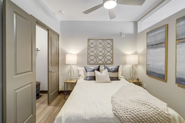 bedroom at Novus Apartments