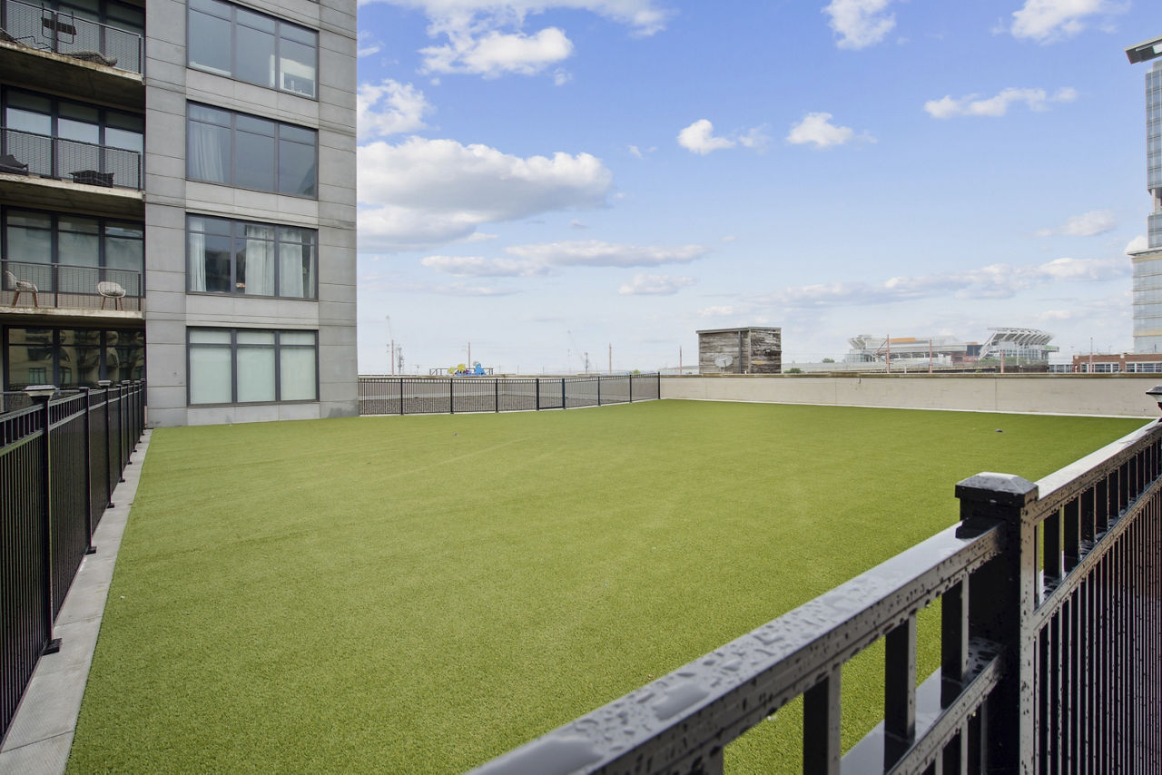 Roof deck at The Flats At East Bank (3 of 6)