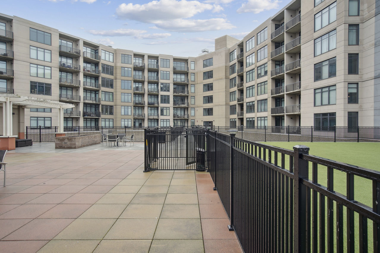 Roof deck at The Flats At East Bank (4 of 6)
