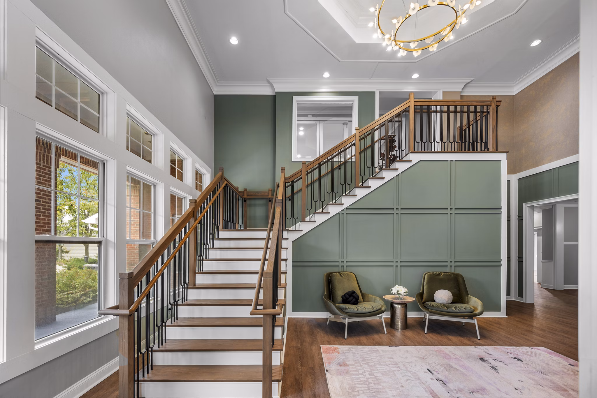 clubhouse at The Avens at Dedham Station Apartments