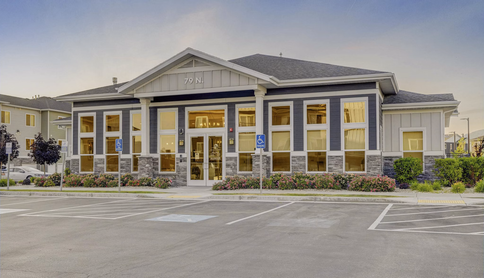 exterior at Millpond Apartments 
