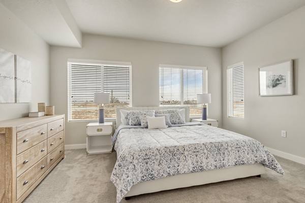 bedroom at Millpond Apartments