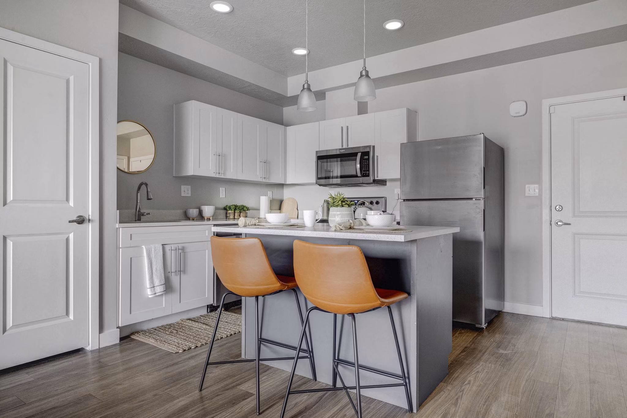 kitchen at Millpond Apartments 