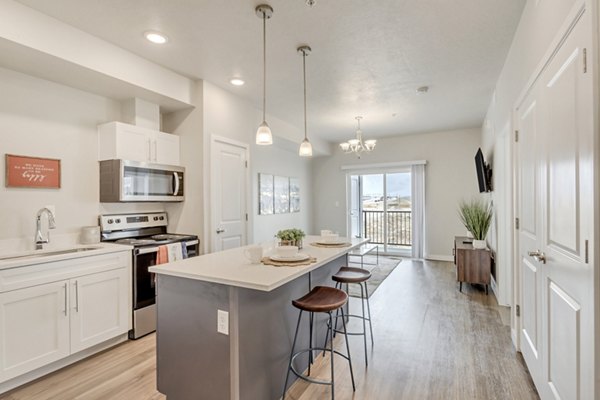 kitchen at Millpond Apartments