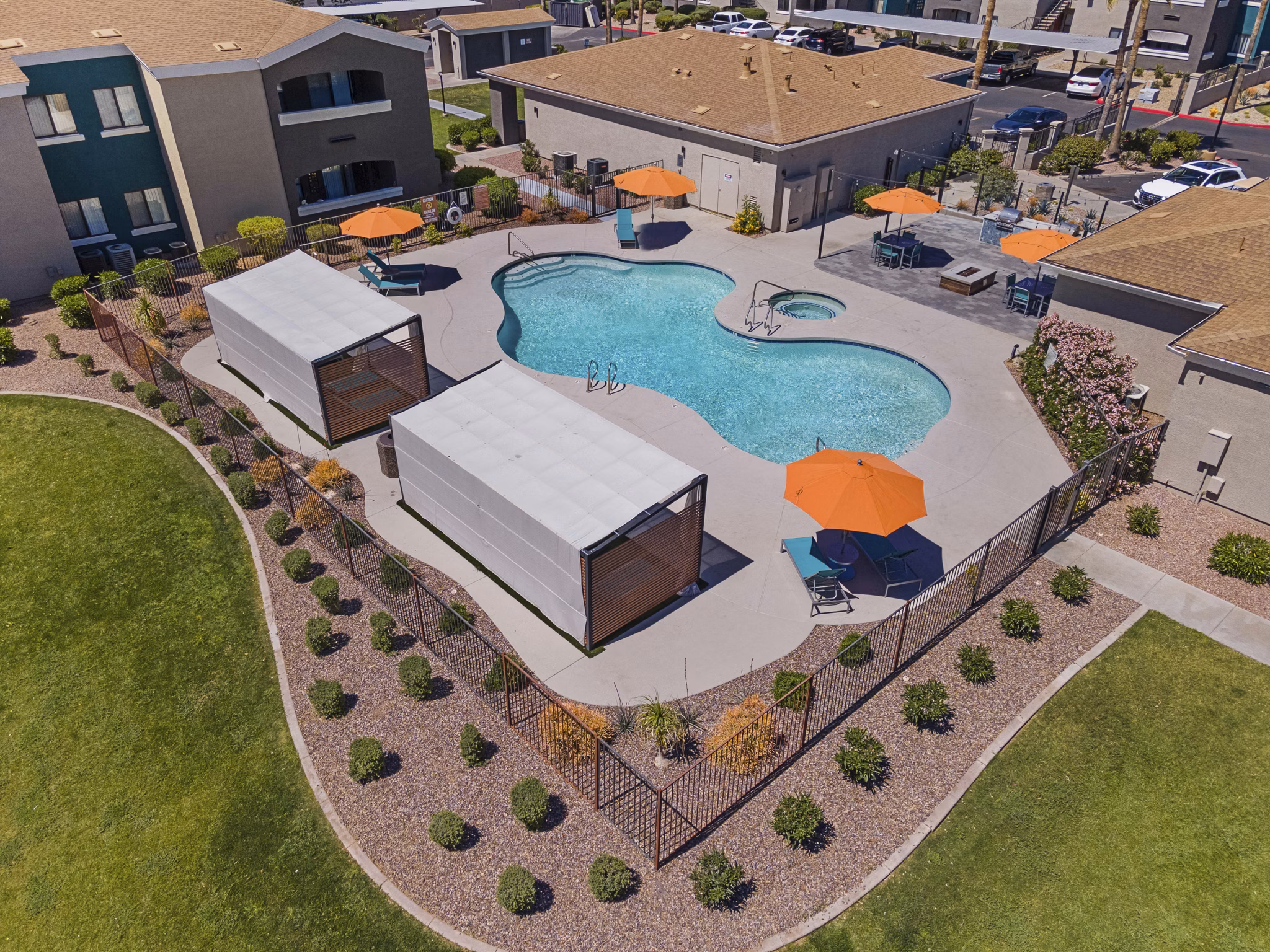 Morada Rise Apartments: Scenic view from modern luxury apartments in the heart of the city