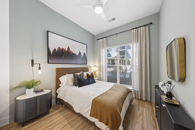 bedroom at The Boulevard at Grant Park Apartments