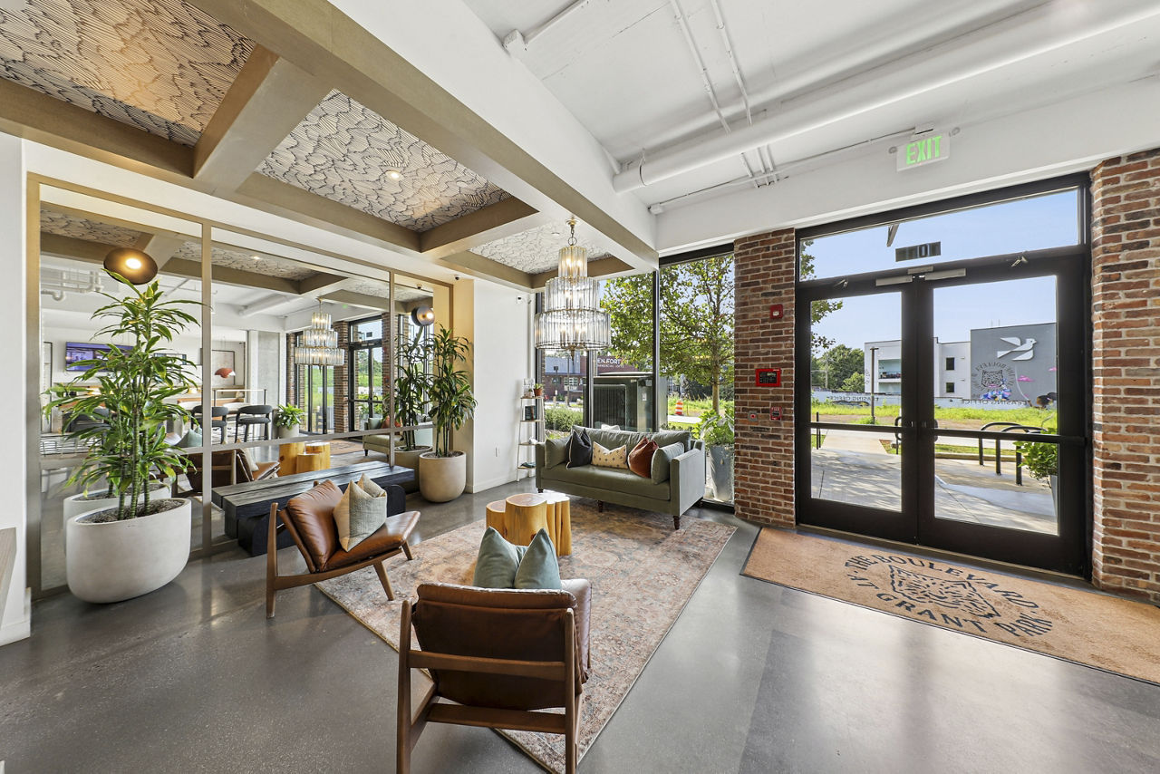 Lobby at The Boulevard At Grant Park Apartments (1 of 2)
