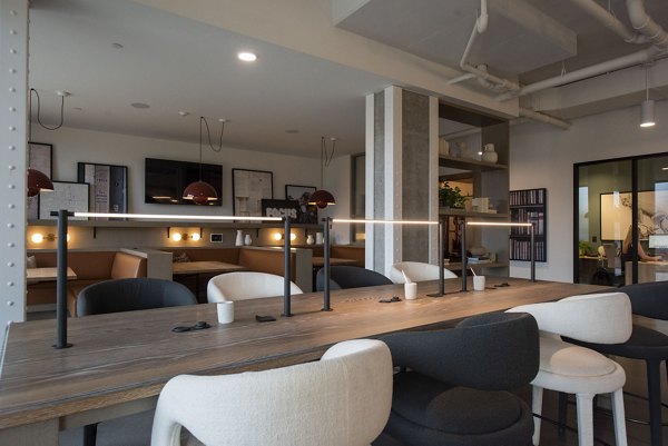 Elegant clubhouse with modern design at The Boulevard at Grant Park Apartments