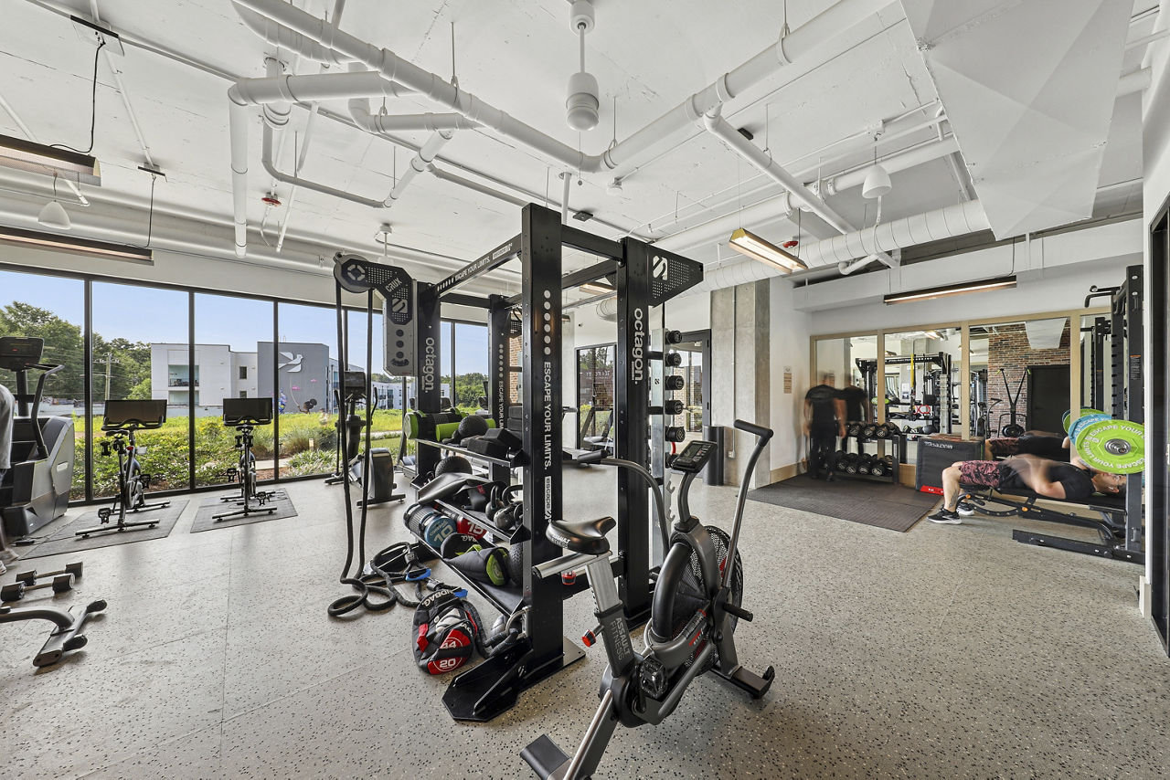 Gym at The Boulevard At Grant Park Apartments (1 of 3)