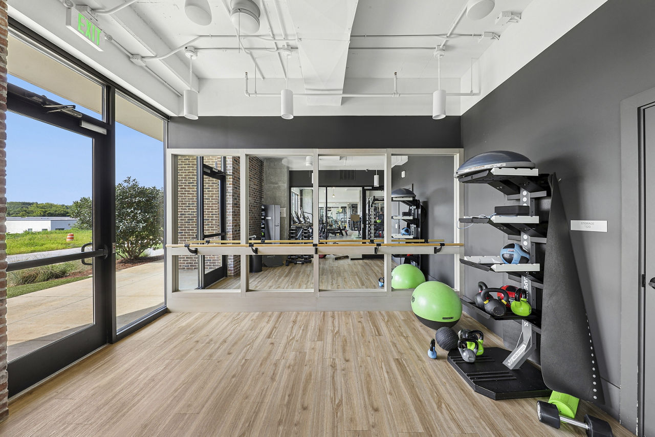 Gym at The Boulevard At Grant Park Apartments (3 of 3)