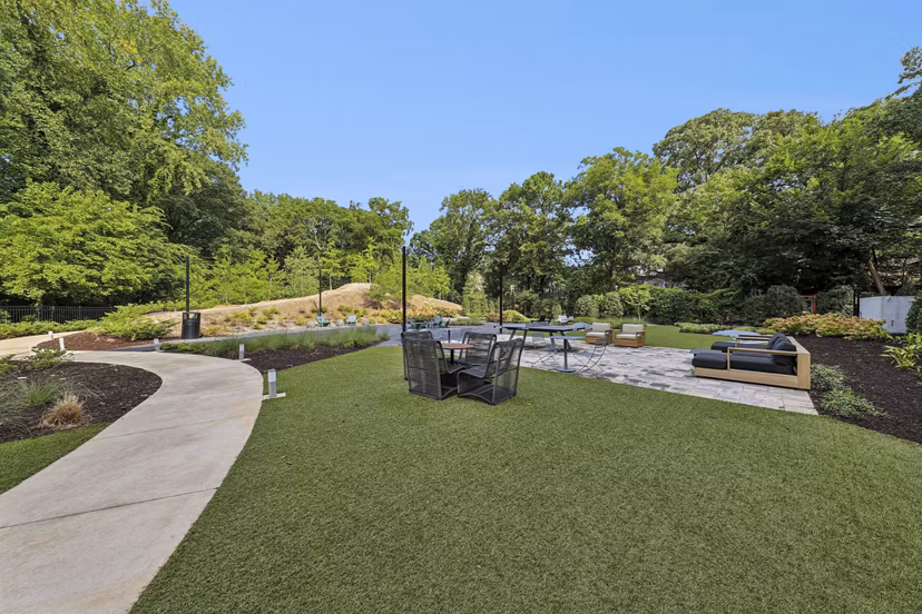 patio at The Boulevard at Grant Park Apartments