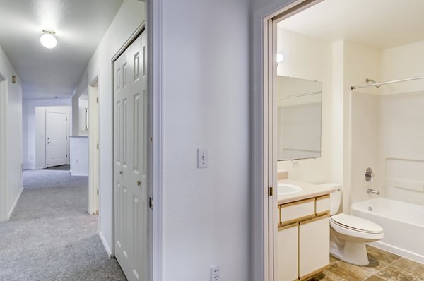 hallway at The Arden Apartments