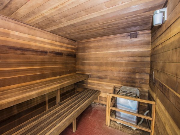 sauna at The Arden Apartments