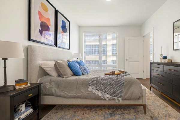 bedroom at The Hannah Apartments 