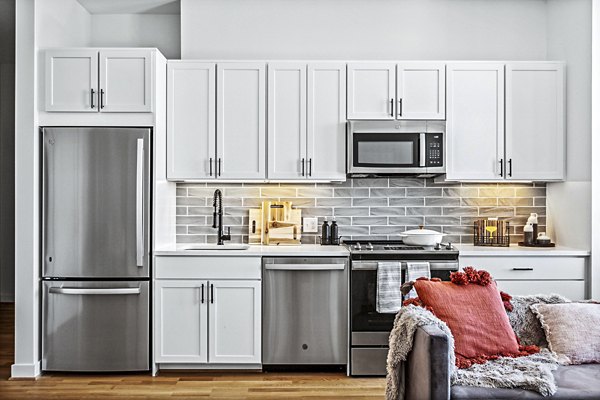 kitchen at The Treasury Apartments