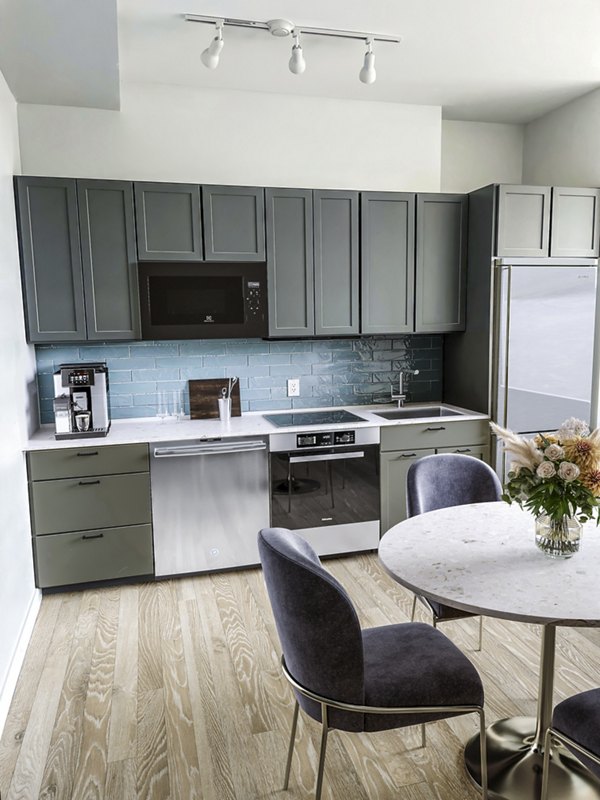 kitchen at The Treasury Apartments