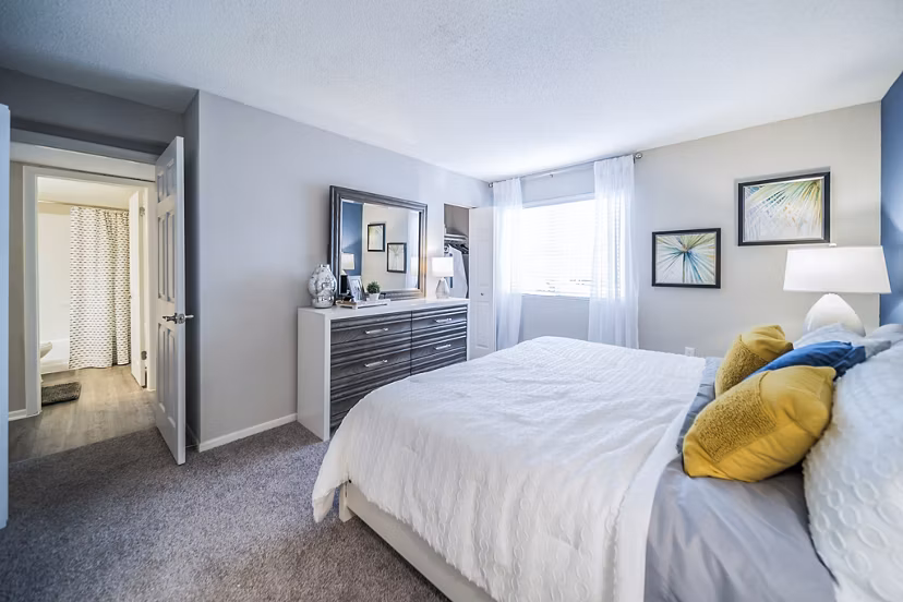 bedroom at Bay Cove Apartments