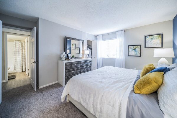 bedroom at Bay Cove Apartments