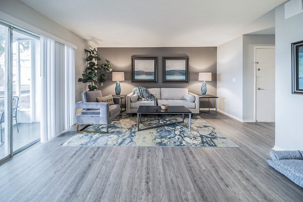 living room at Bay Cove Apartments