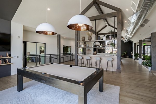 Modern clubhouse with elegant furnishings at Novel Daybreak Apartments