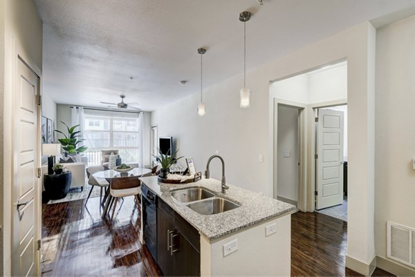 kitchen at Heights at Interlocken Apartments