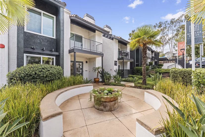 patio at Madera Ridge Apartments