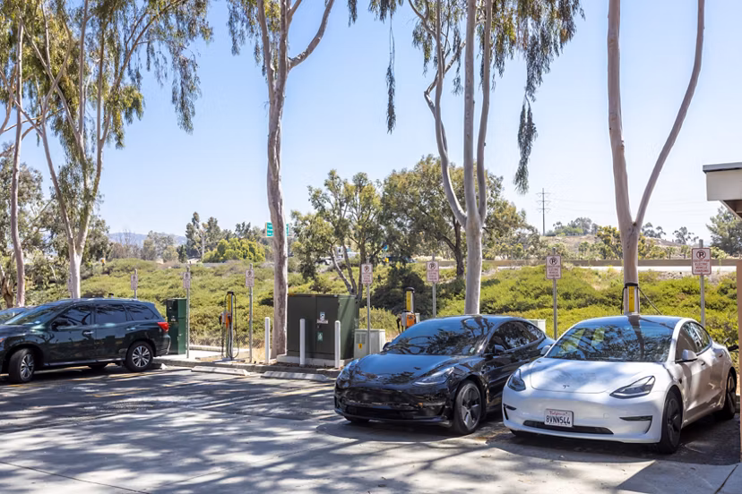 Cart park at Madera Ridge Apartments