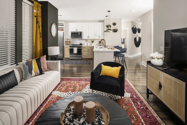 living room at Broadstone Centennial Apartments