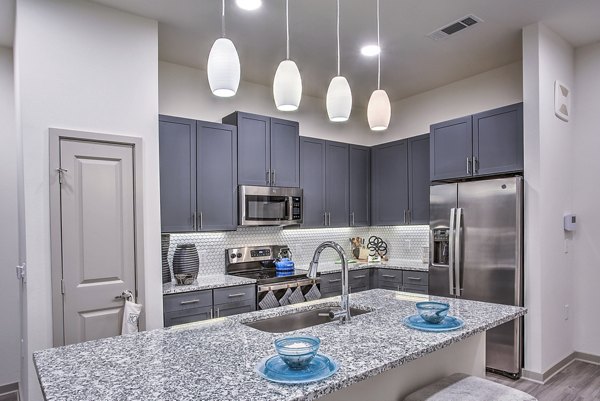 kitchen at McKinney Terrace Apartments