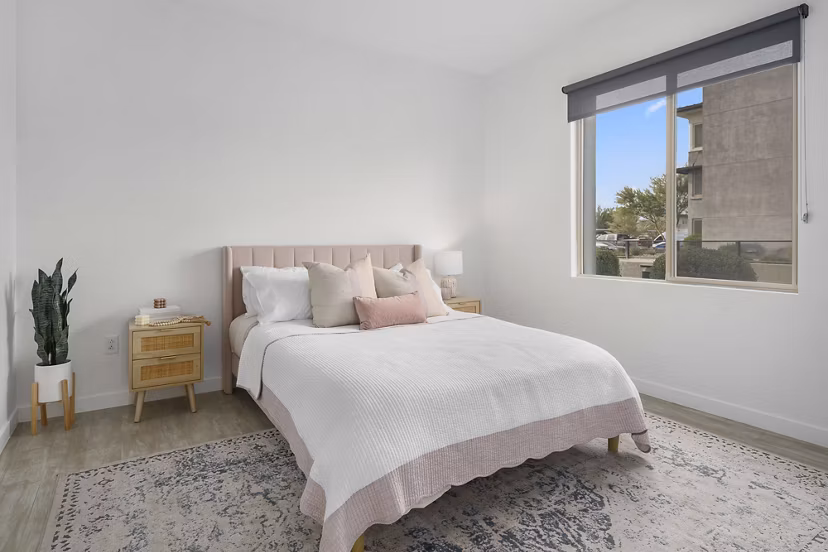 bedroom at The Premiere at Eastmark Apartments