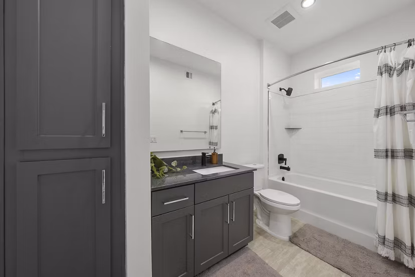 bathroom at The Premiere at Eastmark Apartments
