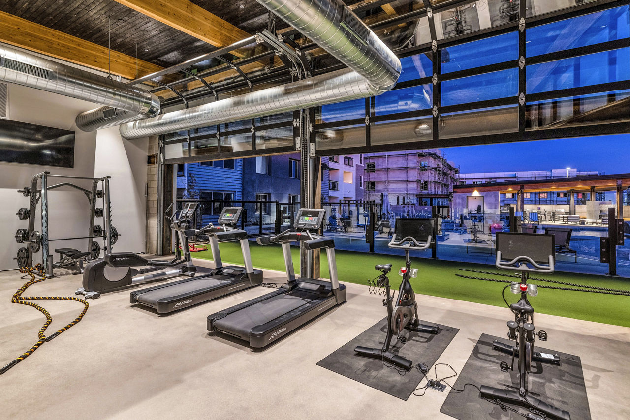 Gym at The Premiere At Eastmark (2 of 4)