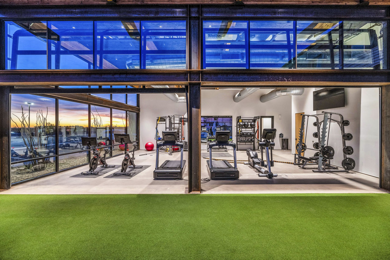Gym at The Premiere At Eastmark (3 of 4)