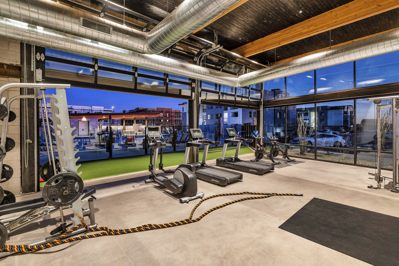 Gym at The Premiere At Eastmark (4 of 4)