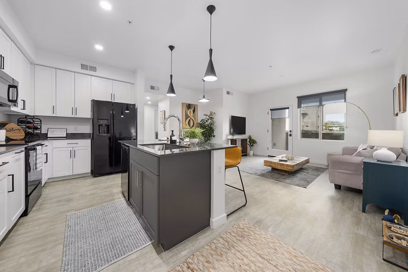 kitchen at The Premiere at Eastmark Apartments