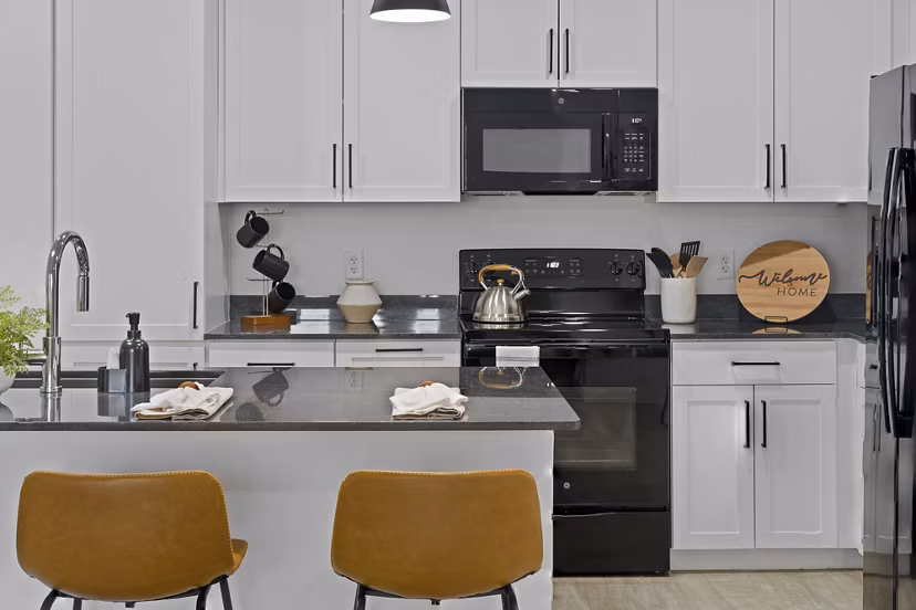 kitchen at The Premiere at Eastmark Apartments