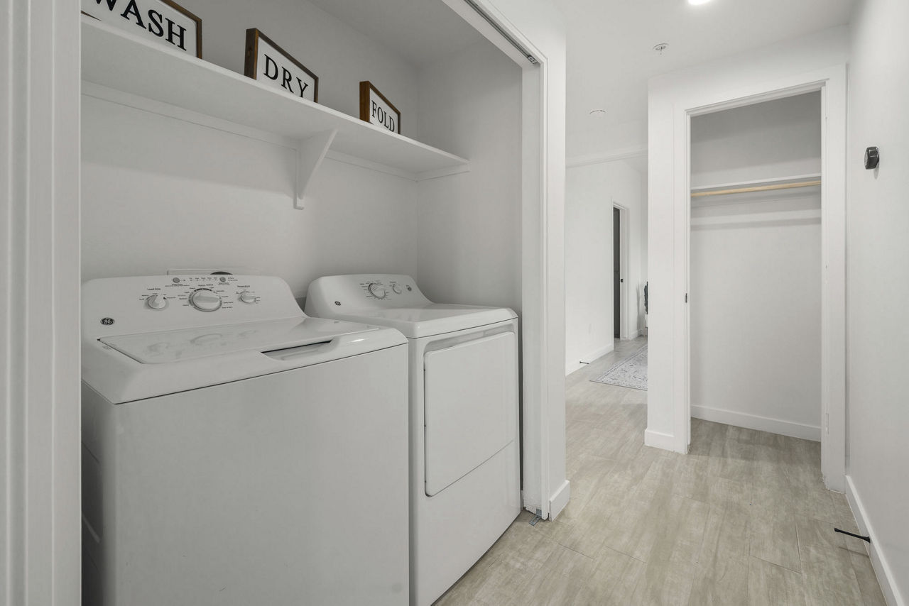 Laundry room at The Premiere At Eastmark