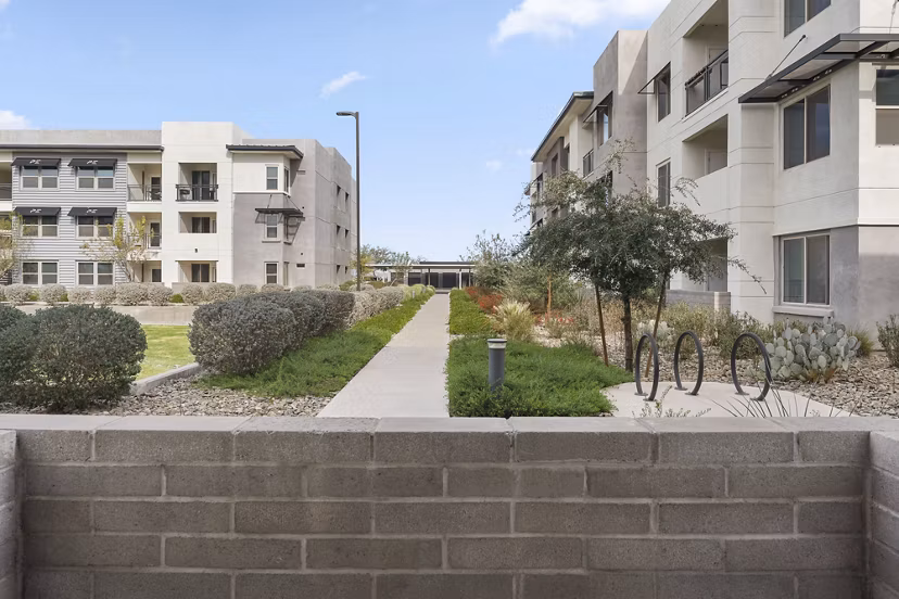 dog park at The Premiere at Eastmark Apartments