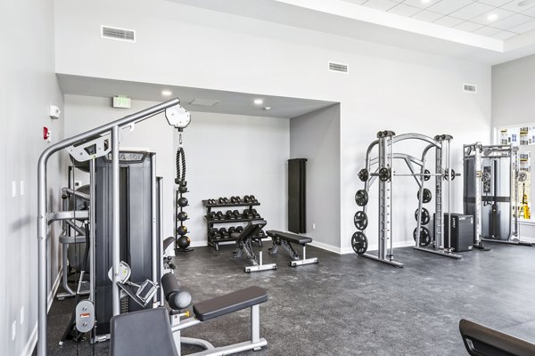 fitness center at Felson Apartments