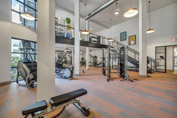 Fitness Center at Nexus East Apartments