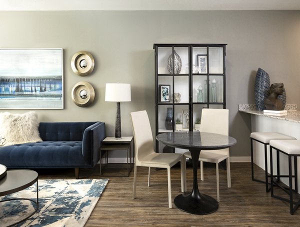 dining area at Parkside at Round Rock Apartments