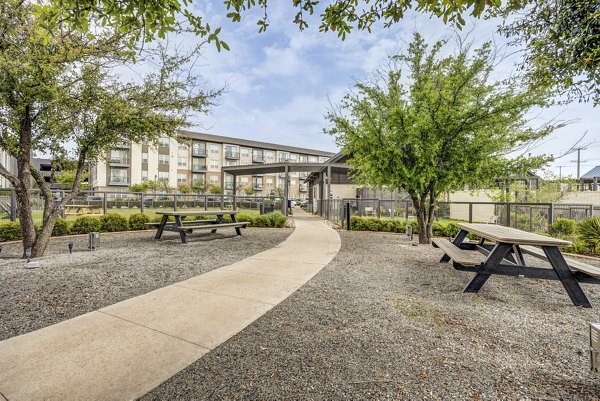 Recreational area with modern design at Parkside at Round Rock Apartments