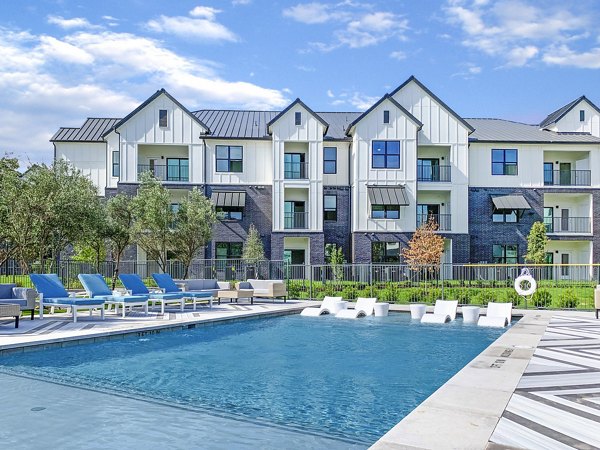 Rooftop pool offering scenic views at Vineyard Apartments