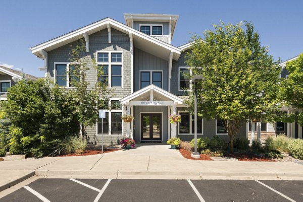exterior at The Trails at Timberline Apartments