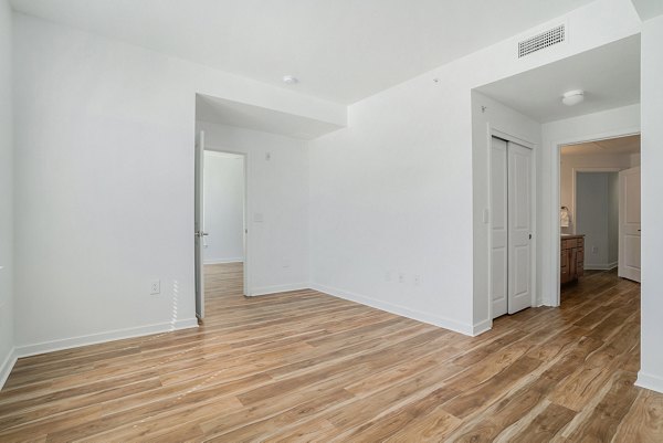 living room at The Trails at Timberline Apartments 