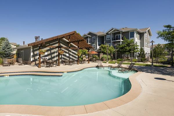 pool at The Trails at Timberline Apartments