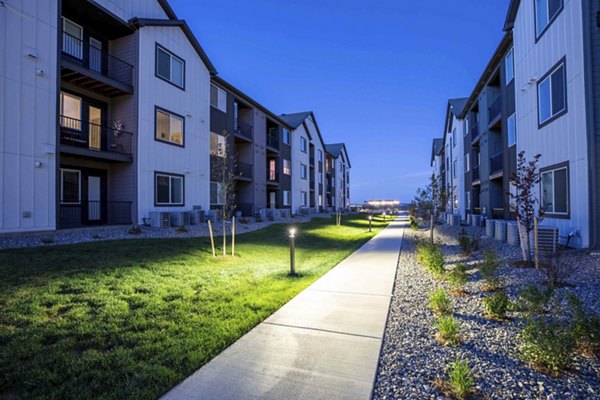 building/exterior at Outlook West Mesa Apartments