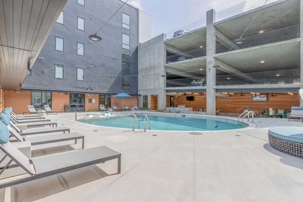 pool at Muse Apartments