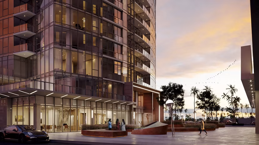 building at Shoreline Gateway Apartments