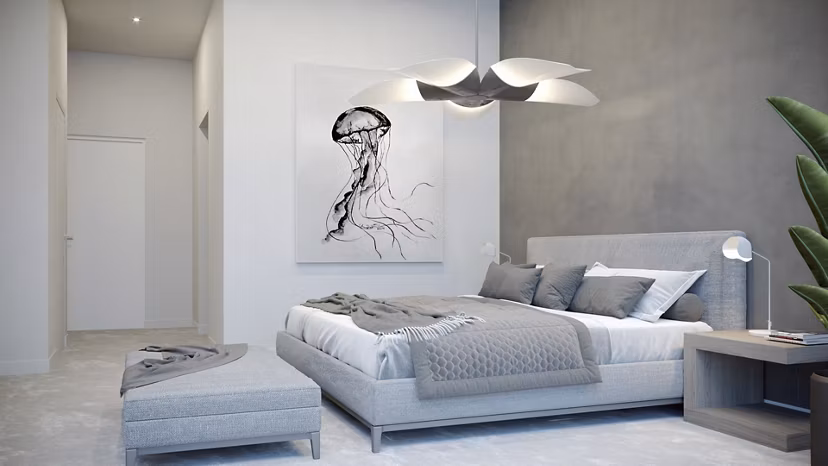 bedroom at Shoreline Gateway Apartments